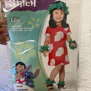 Disney Lilo Toddler Costume - Red and Green